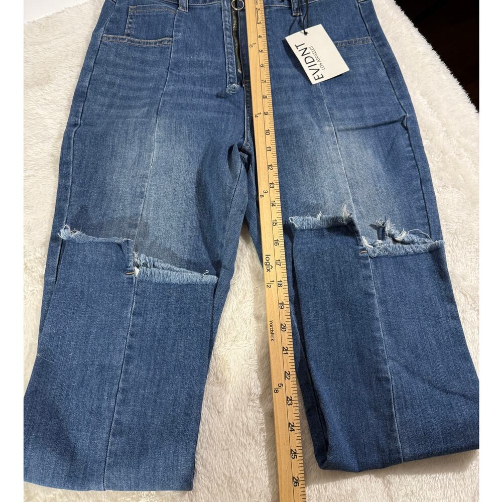 Evidn Los Angels Denim Raw Hem Size 29 NWT